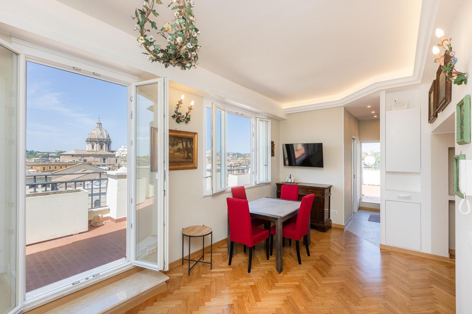 Argentina Penthouse By Rental In روما المظهر الخارجي الصورة