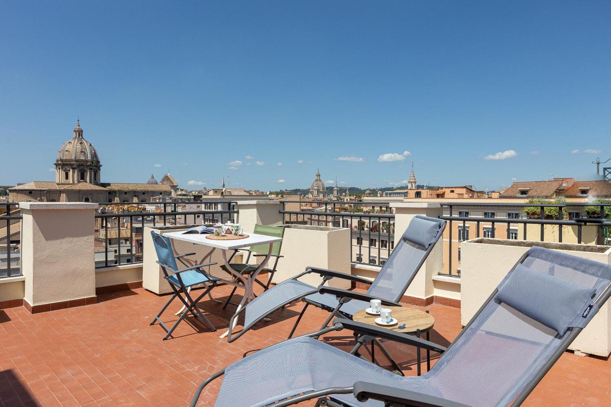 Argentina Penthouse By Rental In روما المظهر الخارجي الصورة