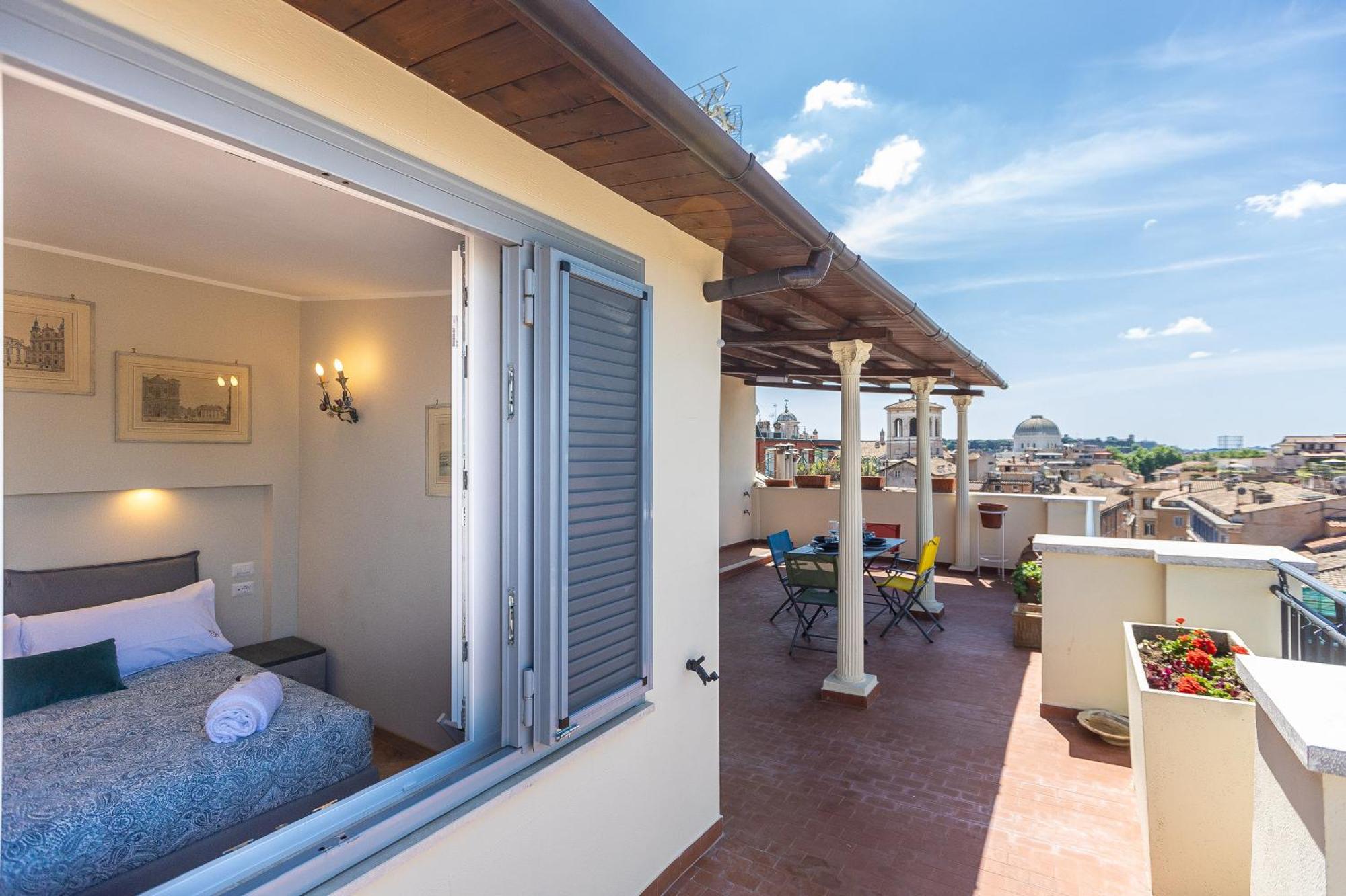 Argentina Penthouse By Rental In روما المظهر الخارجي الصورة